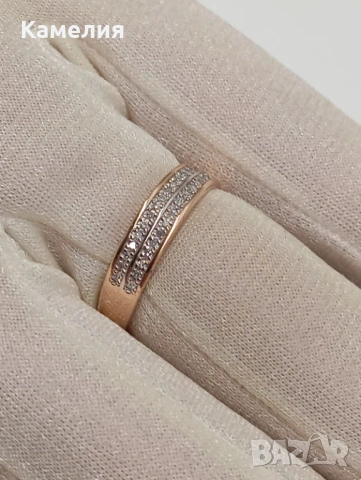 Руско злато , снимка 2 - Пръстени - 53414934