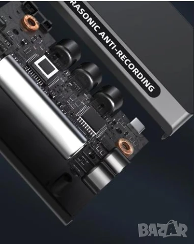 Аудио Заглушител на Глас Ултразвуков Трансмитер Аудио Заглушител 360° Високоефективен Блокер за Глас, снимка 12 - Други - 50891704