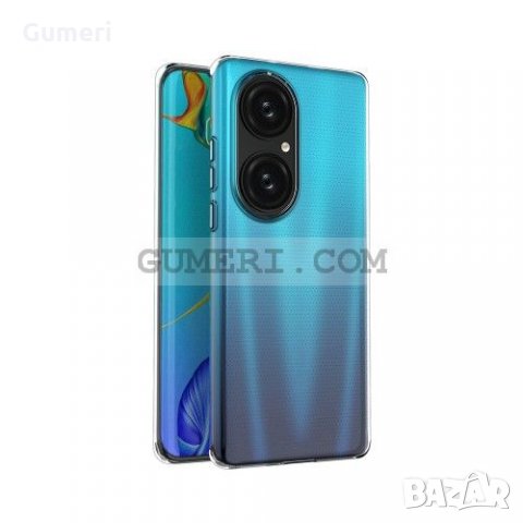 Huawei P50 Pro Силиконов Прозрачен Гръб, снимка 2 - Калъфи, кейсове - 35915205