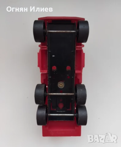 Стара пожарна кола играчка, соцпроизводство, завод Мир , снимка 6 - Други ценни предмети - 50968479