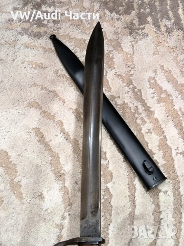 Немски щик нож байонет Маузер S98/08 Ferd Esser & Co Elberfeld 1916, снимка 7 - Антикварни и старинни предмети - 53344975