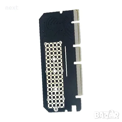 Преходник PCIe към M.2 NVMe M-Key адаптер за SSD 2230/2242/2260/2280, PCI-E x4/x8/x16, снимка 4 - Кабели и адаптери - 56075221