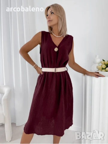 Дамска рокля OLITE, 2цвята , снимка 3 - Рокли - 50847922