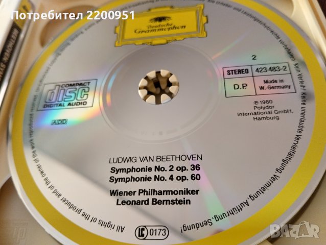 L.V. BEETHOVEN, снимка 4 - CD дискове - 44491235