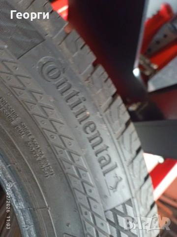 2бр. всесезонни гуми 225/65/16C Continental, снимка 6 - Гуми и джанти - 53672048