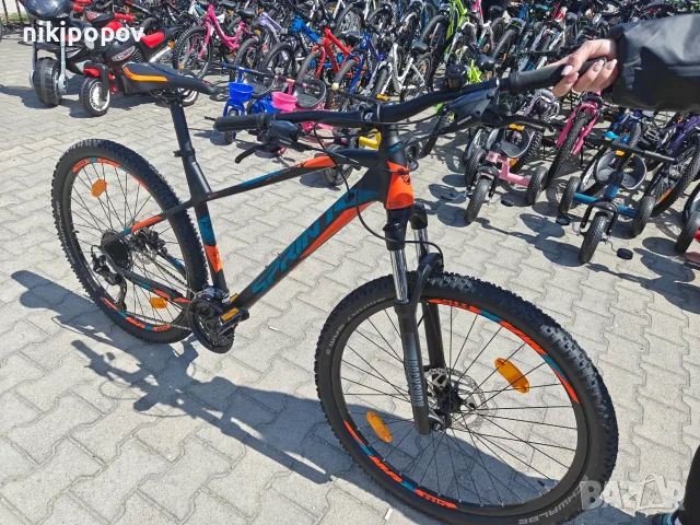 Промо велосипед 27.5" Sprint APOLON черен/оранж, снимка 4 - Велосипеди - 56070735