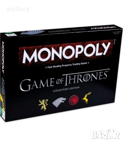 Настолна игра Hasbro Monopoly - Game of Thrones Collectors Edition