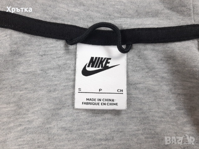 Nike Tech Fleece Windrunner - Оригинално дамско горнище размер S, снимка 8 - Спортни екипи - 53637133