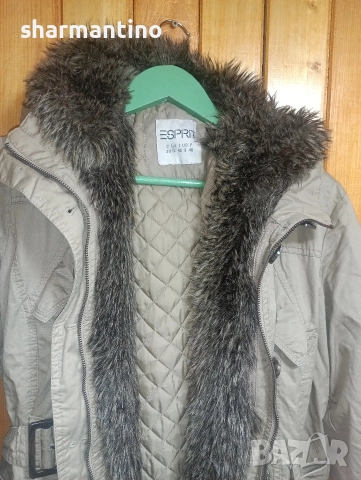 дамско яке Esprit L с вата и качулка - 29 лв, снимка 7 - Якета - 52552712