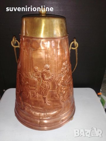 Стар меден съд, снимка 2 - Антикварни и старинни предмети - 40181557