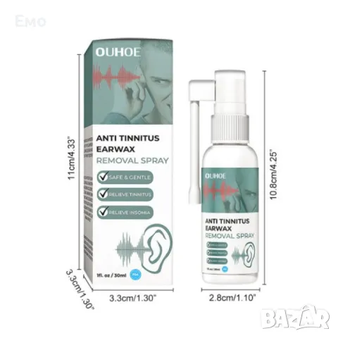 Почистващ спрей за уши за облекчаване на болката и шума в ушите, снимка 5 - Други - 48125123