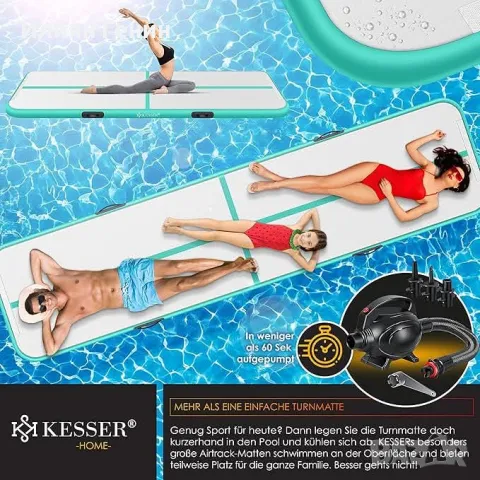 Надуваема подложка за гимнастика, снимка 8 - Художествена гимнастика - 50133466