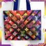 Бутикова подаръчна торба Louis Vuitton Multicolored 22x18.5 Holiday Shopping Bag , снимка 1