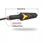 Оранжеви 12V мигачи за мотор с PVC корпус 2 броя, снимка 5