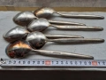 Комплект луксозни маркови дебело посребрени лъжици WMF, снимка 6