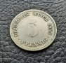 Стара монета 5 пфенига 1893 г.буква А -  Германия- рядка , 131 годишна !, снимка 9