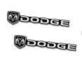 Нови алуминиеви емблеми ”DODGE” - 43 мм. / 8 мм., снимка 1