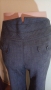 Всичко по 5 лв - Дамски панталон Next Petite,  сив със широк крачол, снимка 7
