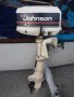 Продавам извънбордов двигател Johnson 4HP, 2т, внос Италия, снимка 2