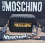 Черна чанта Moschino  код SG-G123