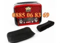 Ретро радио Golon RX-BT455S, соларен панел, Bluetooth, MP3, фенер, снимка 2