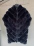 Луксозно палто-елек от чинчила, снимка 11