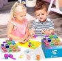 Нов Детски Забавен Комплект Слуз Еднорог 24 Цветни Изненади Подарък, снимка 3