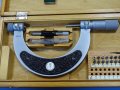 Микрометър резбомер VEB Suhl 75-100 mm, снимка 5