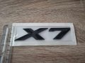 черни емблеми лога BMW X7, снимка 2