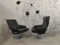 Чифт кожени шведски релакс кресла, снимка 6