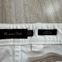 Дамски панталон Massimo Dutti слим бял размер 30, снимка 4