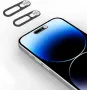 Стъклен screen protector privacy Камера Blackout / Сребърен / за iPhone 15 Pro 6.1 Баркод : 2403110, снимка 2