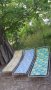 Шезлонг сгъваемо походно легло походни легла класически алуминиеви за градина риболов къмпинг, снимка 7