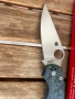 Продавам нож Spyderco PM2 lava carbon CPM M4, снимка 2