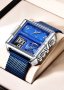 LIGE кварцов часовниk модел 2023, с 3 независими дисплея , уникален дизайн, снимка 1 - Мъжки - 41491734