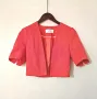 Ново късо официално коралово сако  XS размер, снимка 1
