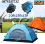 Автоматична палатка за къмпинг, палатка за 2-3 души 200х150х110см., снимка 1