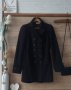 Черно дамско палто , снимка 1 - Палта, манта - 38738412