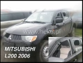 Ветробрани за MITSUBISHI L-200 (2006-2016) Single / Double cab - 2бр. предни Неко, снимка 1