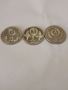 Лот от 3 броя соц юбилейни монети с номинал 5 лева, снимка 2