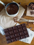 Черен шоколад КАКАО 70% БЛОК 900 гр. Какаови зърна от Еквадор, кафява нерафинирана тръстикова захар, снимка 1