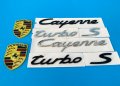 Porsche надпис, емблема, бадж, порше, Cayenne, panamera, turbo s, снимка 7