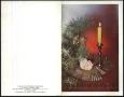 Поздравителна картичка Нова Година 1989 от СССР, снимка 2