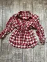 Риза от премиум кукленска памук кокетна кукленска  карирана каре Mon Cher Мон Шер , снимка 10