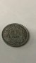 Сребърна монета Швейцария ½ франк, 1948, снимка 2