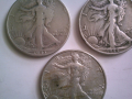 3 броя 1/2 долар (1943-1945), снимка 1