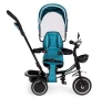 Детска триколка с въртяща се седалка и сенник, синьо и зелено, ECOTOYS, снимка 4