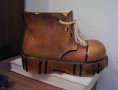 Стара керамична обувка от Германия