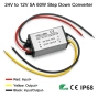 Greluma 1 бр. DC 24v към 12v понижаващ конвертор, редуктор-регулатор, захранващ адаптер 5A 60W, снимка 1