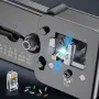 Комплект от 50 броя RJ45 CAT6/CAT5e конектори тип „Pass-Through“ (преходни) – позлатени 8P8C модулни, снимка 5